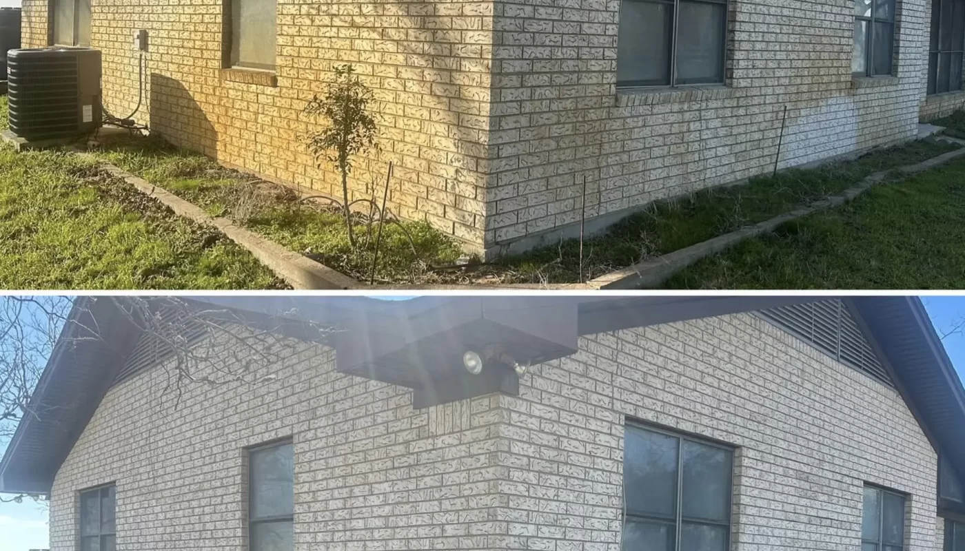 How long should it take to pressure wash a house?