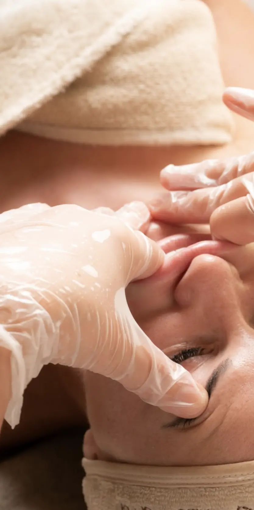 buccal massage techniques